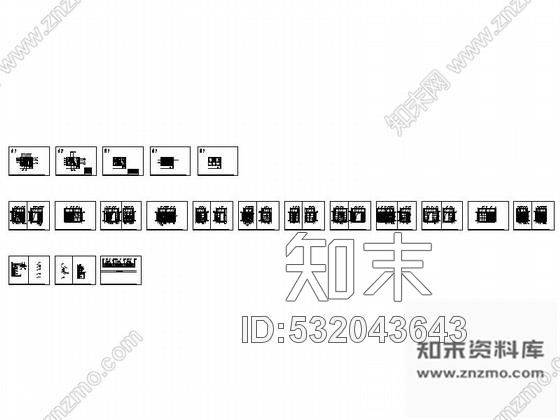 施工图江苏某度假酒店公共卫生间装修图施工图下载【ID:532043643】