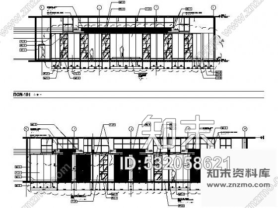 施工图南京某酒店宴会厅施工图cad施工图下载【ID:532058621】