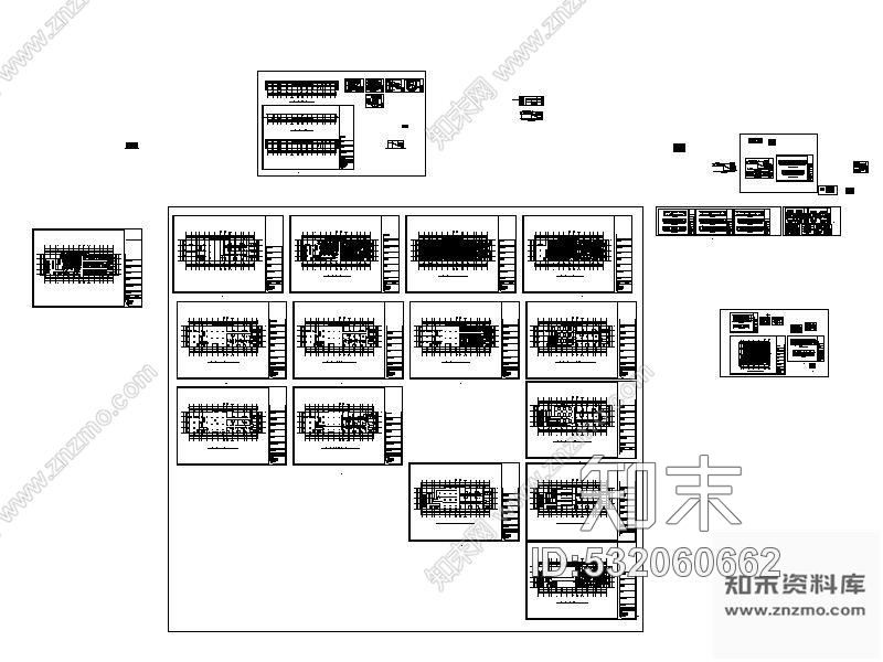 施工图某大酒店酒楼装修图含效果cad施工图下载【ID:532060662】