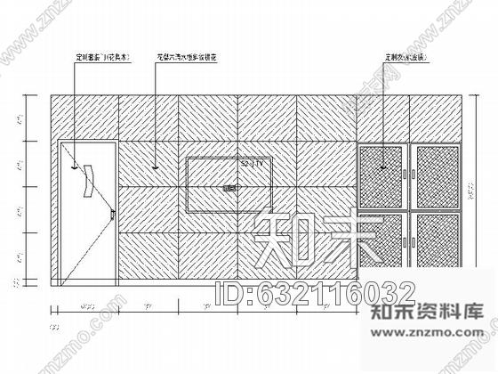 施工图南京某现代高档足浴会所室内装修图含效果cad施工图下载【ID:632116032】