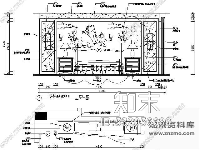 施工图南京某中心总统楼部分施工图cad施工图下载【ID:532056680】