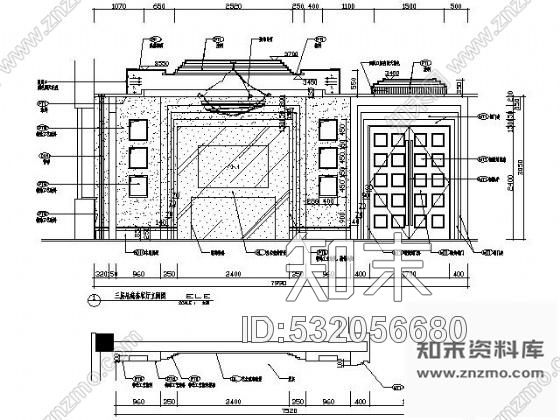 施工图南京某中心总统楼部分施工图cad施工图下载【ID:532056680】