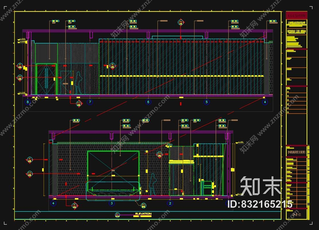 集艾G&amp;A新作南京华润国际社区售楼处｜设计方案+CAD施工图+物料书｜2017.09cad施工图下载【ID:832165215】