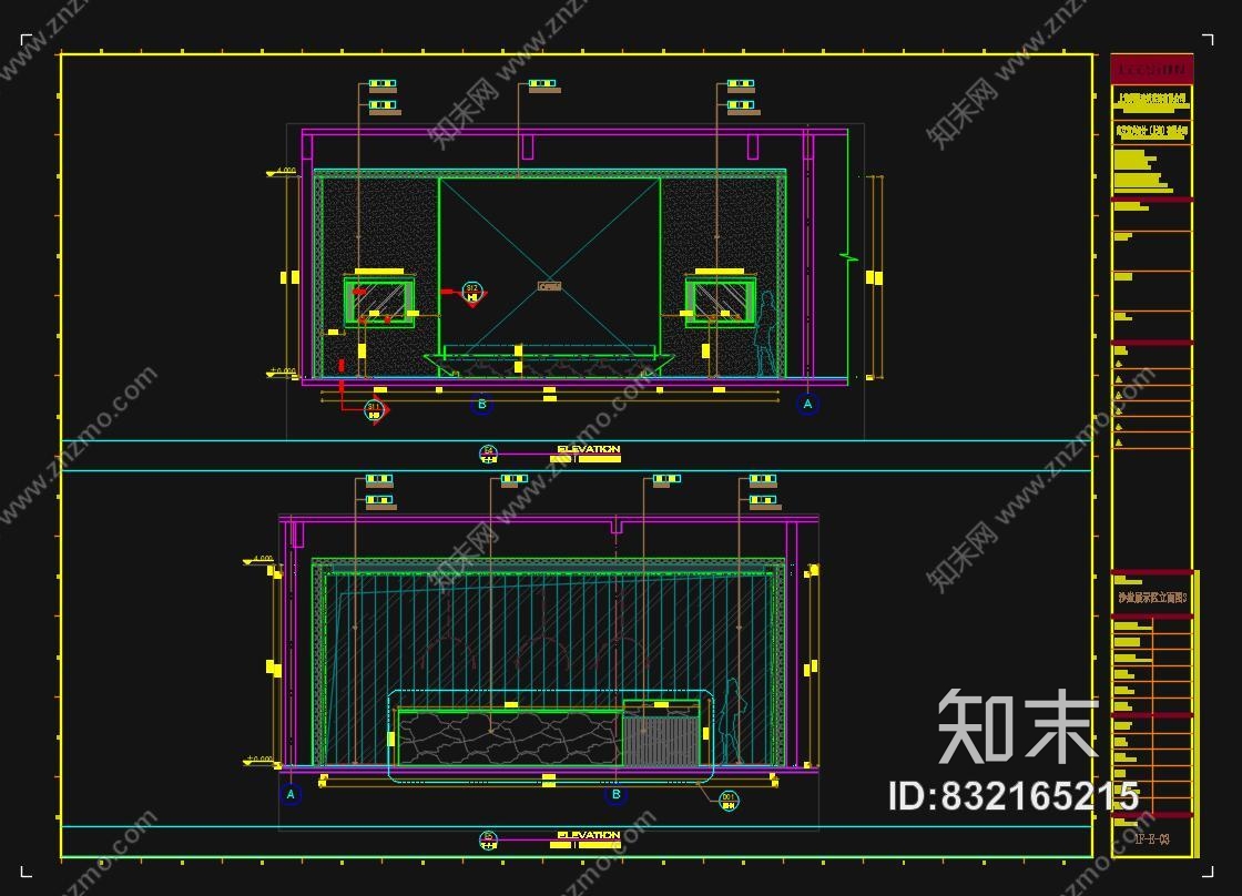 集艾G&amp;A新作南京华润国际社区售楼处｜设计方案+CAD施工图+物料书｜2017.09cad施工图下载【ID:832165215】