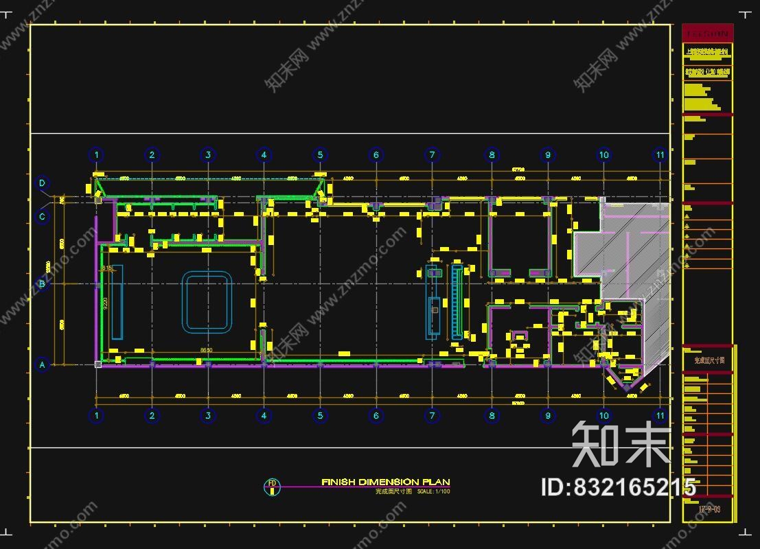 集艾G&amp;A新作南京华润国际社区售楼处｜设计方案+CAD施工图+物料书｜2017.09cad施工图下载【ID:832165215】