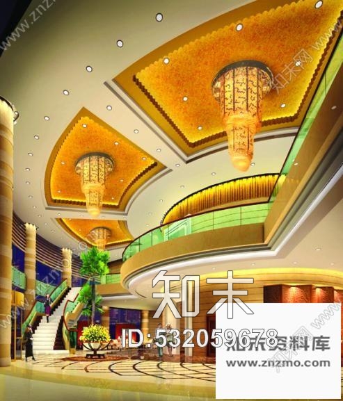 施工图某四星大酒店设计装修图(含效果)cad施工图下载【ID:532059678】