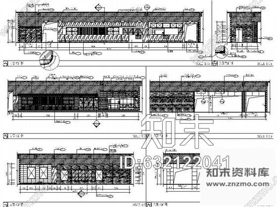 施工图佛山某金逸国际电影院室内全套装修图含效果cad施工图下载【ID:632122041】