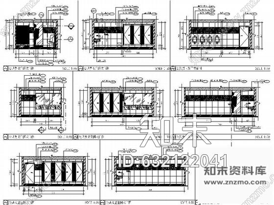 施工图佛山某金逸国际电影院室内全套装修图含效果cad施工图下载【ID:632122041】