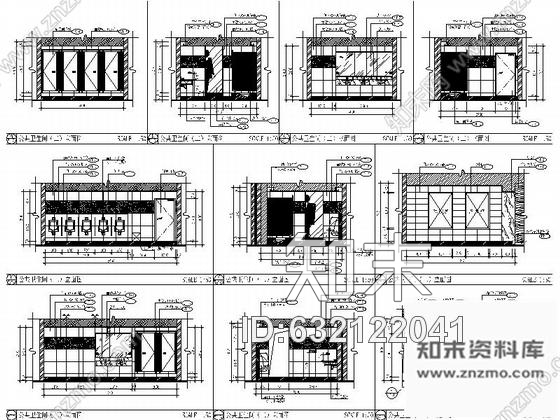 施工图佛山某金逸国际电影院室内全套装修图含效果cad施工图下载【ID:632122041】