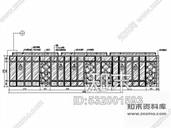 施工图合肥梦幻炫酷主题茶餐厅施工图含效果图cad施工图下载【ID:532001593】