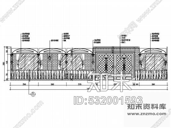 施工图合肥梦幻炫酷主题茶餐厅施工图含效果图cad施工图下载【ID:532001593】