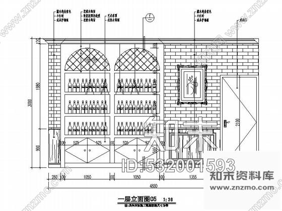 施工图合肥梦幻炫酷主题茶餐厅施工图含效果图cad施工图下载【ID:532001593】