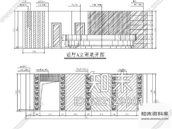 施工图永州某KTV装修图(含效果)cad施工图下载【ID:632129001】