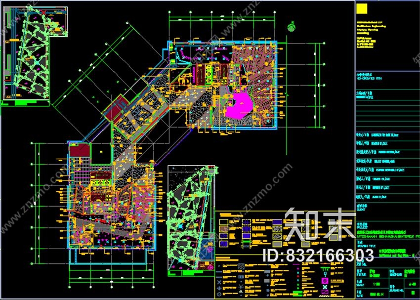 HLW上海世邦机器科技集团办公室内装设计方案239P+效果图+CAD施工图施工图下载【ID:832166303】