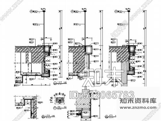 施工图四川时尚购物商场室内装修设计施工图含效果cad施工图下载【ID:532065783】