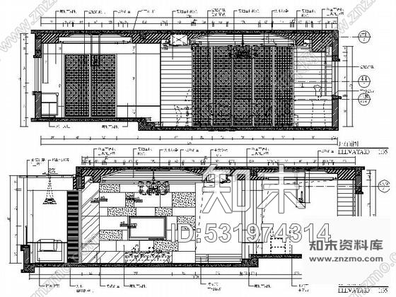 施工图绵阳新中式风格双层别墅室内装修图含效果cad施工图下载【ID:531974314】