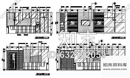 施工图KTV包房装修图两套cad施工图下载【ID:632132059】