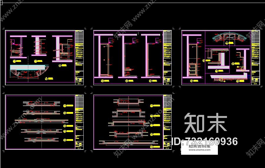 高文安--杭州南都东方润园样板房室内装修cad施工图cad施工图下载【ID:732160936】