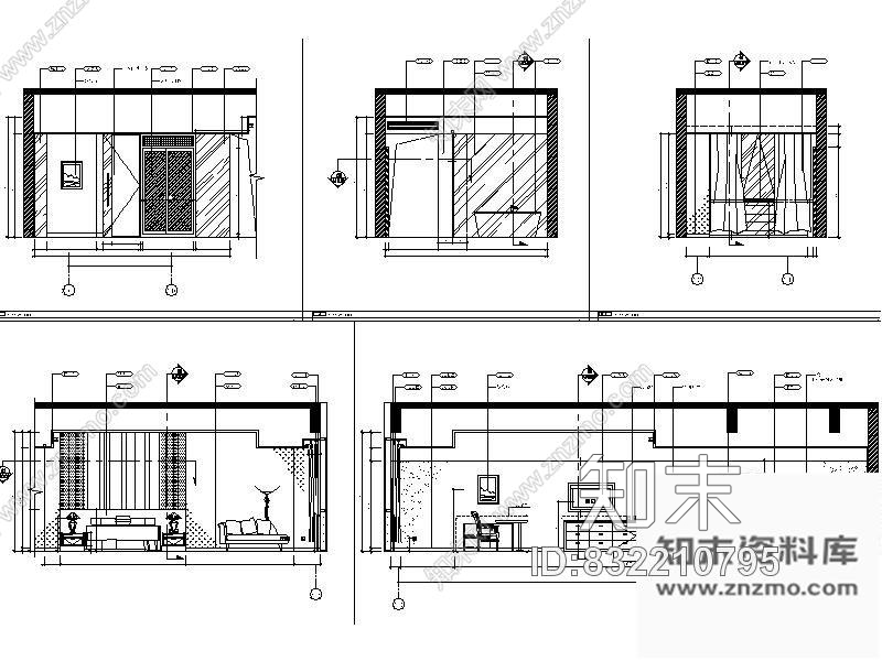 图块/节点某酒店双人房详图cad施工图下载【ID:832210795】