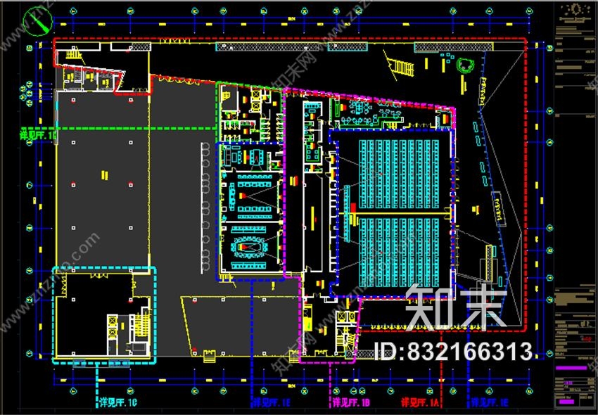 琚宾深圳万科前海公馆会议交流中心概念+方案+效果图+CAD施工图施工图下载【ID:832166313】