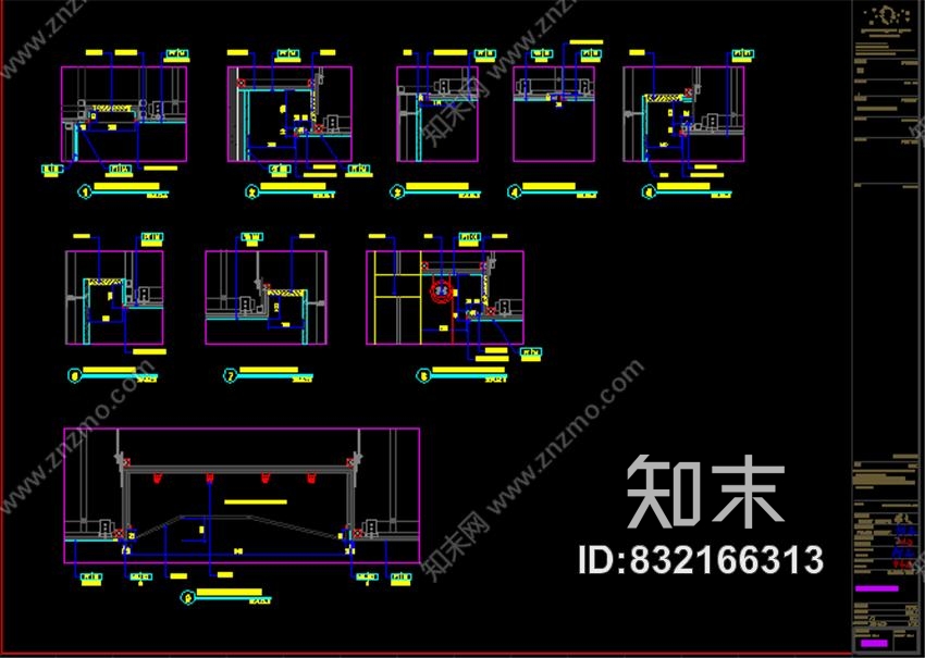 琚宾深圳万科前海公馆会议交流中心概念+方案+效果图+CAD施工图施工图下载【ID:832166313】