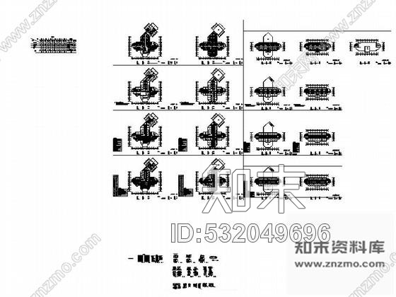 施工图黑龙江某品牌连锁快捷酒店室内装修图cad施工图下载【ID:532049696】