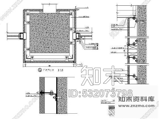 施工图江苏某四层商场施工图含效果cad施工图下载【ID:532073798】