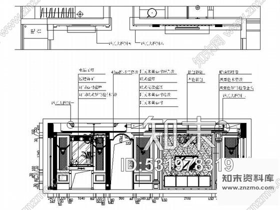 施工图富丽豪华欧式风格两层小别墅室内设计装修施工图含效果cad施工图下载【ID:531978319】