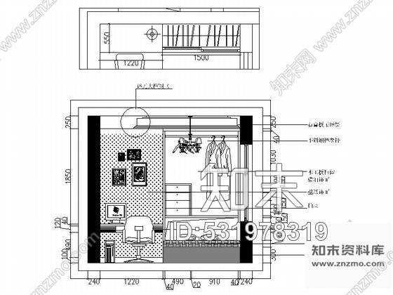 施工图富丽豪华欧式风格两层小别墅室内设计装修施工图含效果cad施工图下载【ID:531978319】