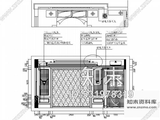 施工图富丽豪华欧式风格两层小别墅室内设计装修施工图含效果cad施工图下载【ID:531978319】