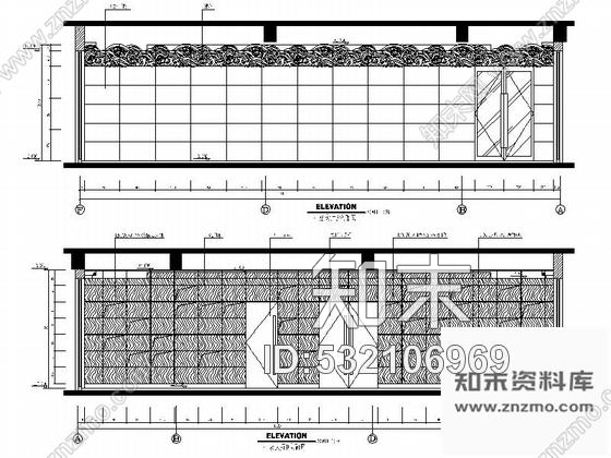 施工图浙江江南园林特色仿古图书馆装修CAD设计图含实景cad施工图下载【ID:532106969】