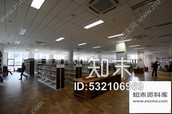 施工图浙江江南园林特色仿古图书馆装修CAD设计图含实景cad施工图下载【ID:532106969】