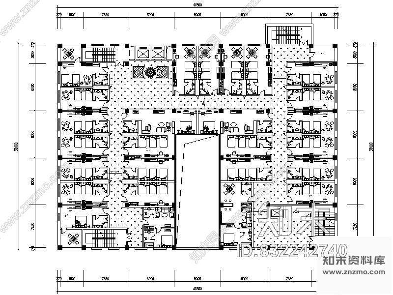 图块/节点石家庄某假日商务会馆平面布置图cad施工图下载【ID:832242740】