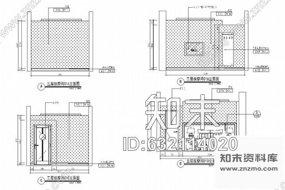 施工图辽宁欧式豪华休闲洗浴中心室内施工图含效果图cad施工图下载【ID:632114020】