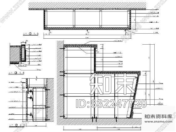 图块/节点宾馆大厅装饰详图施工图下载【ID:832247720】