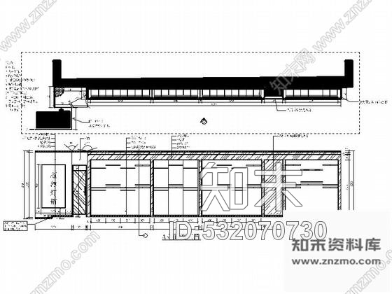 施工图重庆时尚现代老年女装专卖店装修施工图含效果cad施工图下载【ID:532070730】