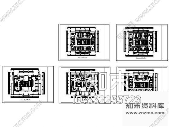 图块/节点深圳某四星酒店平面布置图cad施工图下载【ID:832255723】