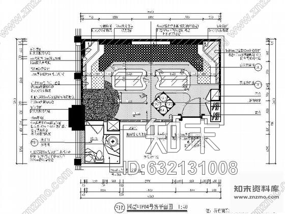 施工图温州某KTV俱乐部装饰图cad施工图下载【ID:632131008】