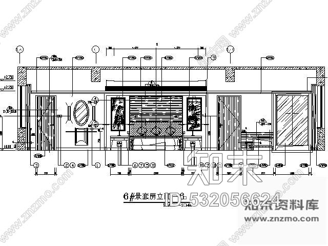 施工图海口五星酒店园景套房施工图cad施工图下载【ID:532056624】