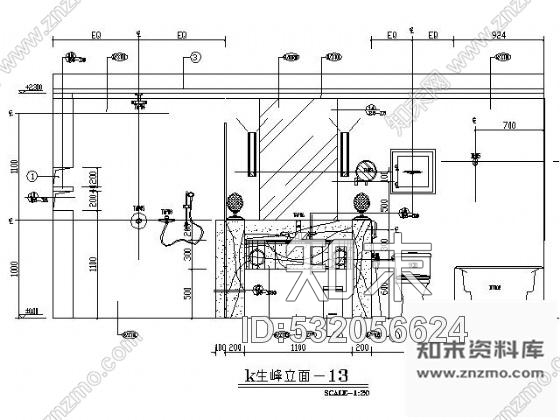 施工图海口五星酒店园景套房施工图cad施工图下载【ID:532056624】