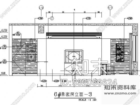 施工图海口五星酒店园景套房施工图cad施工图下载【ID:532056624】