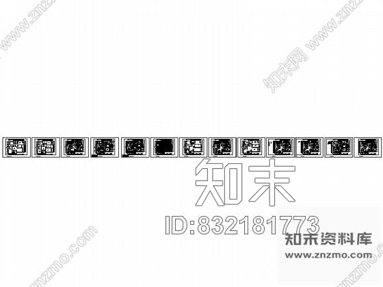 图块/节点重庆某欧式大户型四居室平面图cad施工图下载【ID:832181773】