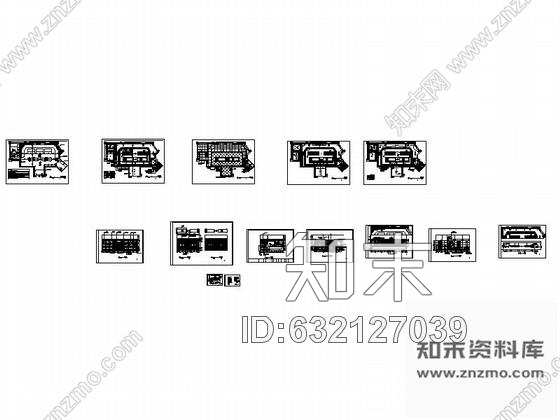 施工图重庆某大世界KTV豪华包房装修图cad施工图下载【ID:632127039】