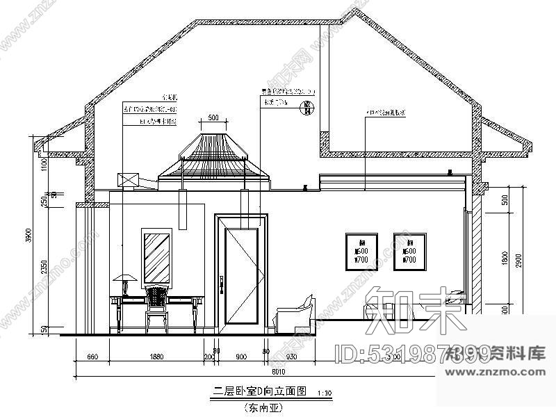 施工图东南亚风格别墅施工图cad施工图下载【ID:531987399】