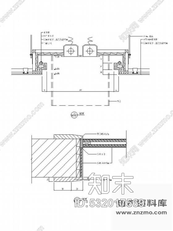 施工图江苏某图书馆茶社装修图cad施工图下载【ID:532017569】