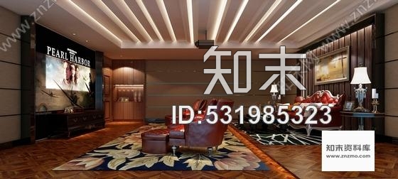 施工图中欧混搭风格四层别墅样板房CAD装修图含效果实景cad施工图下载【ID:531985323】