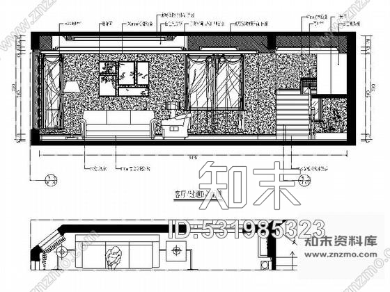 施工图中欧混搭风格四层别墅样板房CAD装修图含效果实景cad施工图下载【ID:531985323】