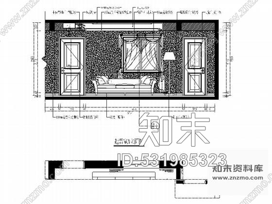 施工图中欧混搭风格四层别墅样板房CAD装修图含效果实景cad施工图下载【ID:531985323】