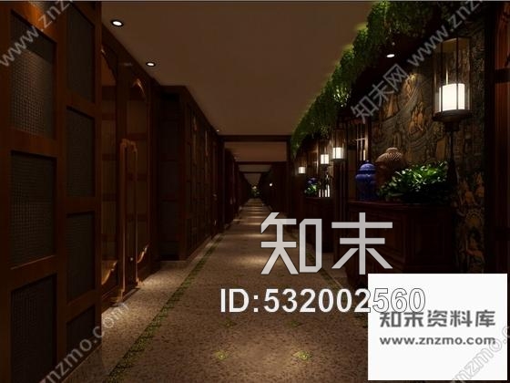 施工图合肥极具特色中式古典餐厅装修图含效果cad施工图下载【ID:532002560】