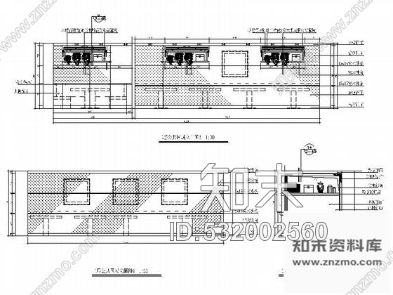 施工图合肥极具特色中式古典餐厅装修图含效果cad施工图下载【ID:532002560】